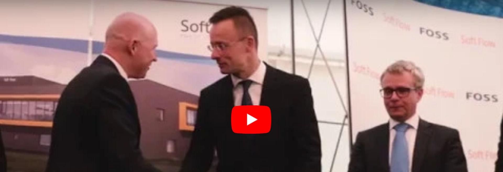 The foundation stone for the new FOSS biotechnology research centre has been laid - VIDEO REPORT