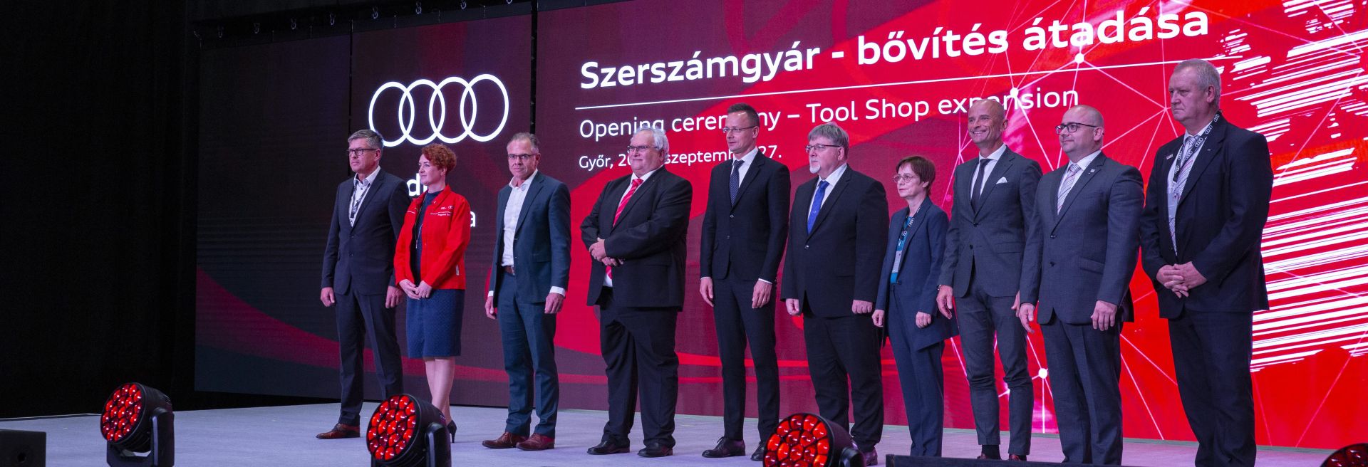 Az Audi Hungaria győri sikertörténete kibővített szerszámgyárával folytatódik